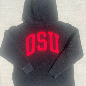 Pink Ohio State University Zip-up Hoody Size Small + free Nike shorts